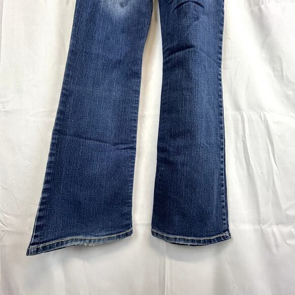 WallFlower Maternity Blue Jeans Size medium Denim embellished pocketsCloe - Picture 7 of 15